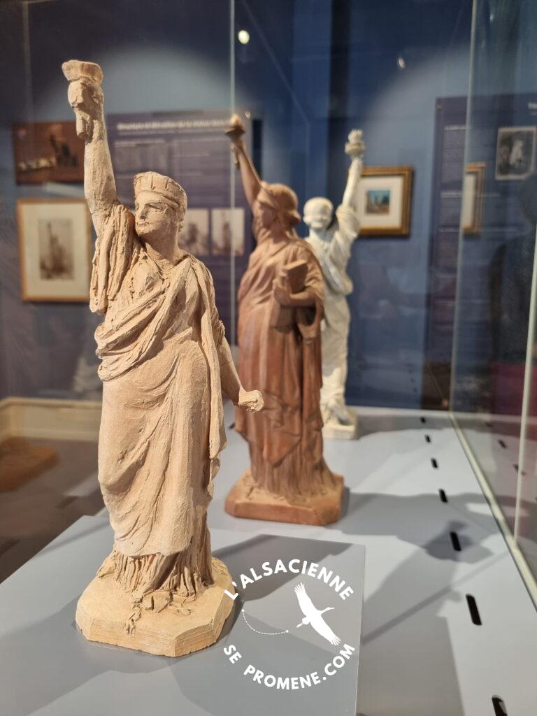 The oldest model of the Statue of Liberty, dating from 1870, is the crown jewel of the Bartholdi Museum in Colmar, France.