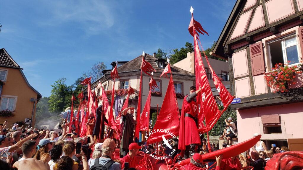 Le Pfifferdaj, fête des Ménétriers de Ribeauvillé, la plus ancienne fête en Alsace.