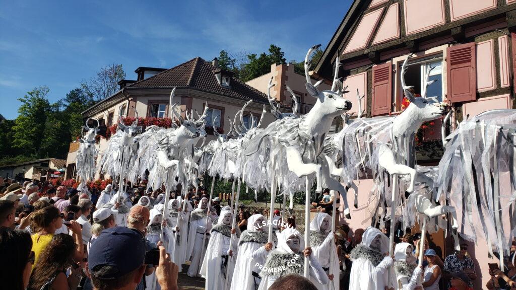 Le Pfifferdaj, fête des Ménétriers de Ribeauvillé, la plus ancienne fête en Alsace.