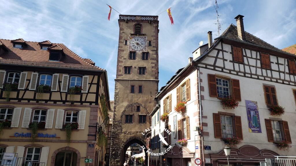 La Tour des Bouchers à Ribeauvillé en Alsace.