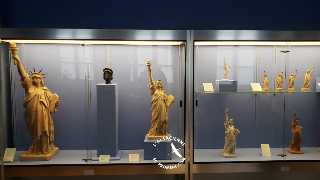 The original models of the Statue of Liberty at the Bartholdi Museum in Colmar, Alsace France