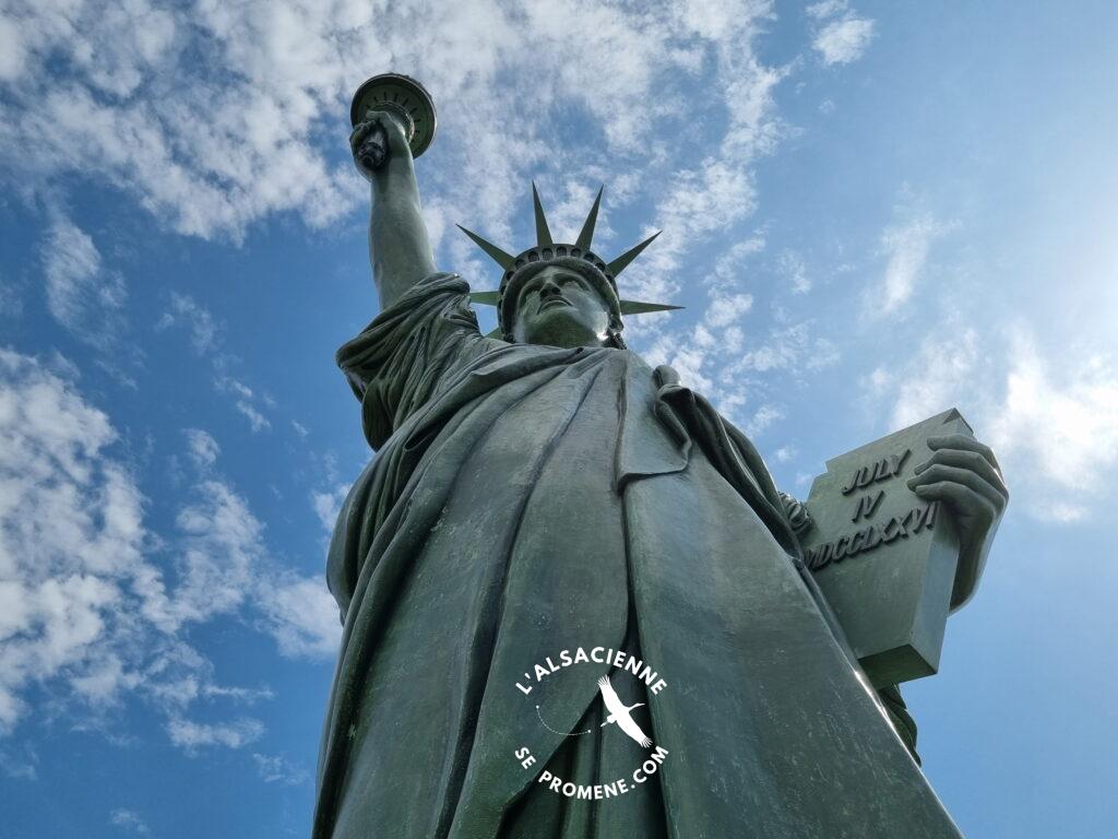 The Statue of Liberty in Colmar, Alsace France