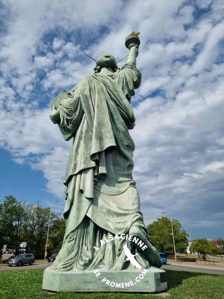 The Statue of Liberty in Colmar, Alsace France