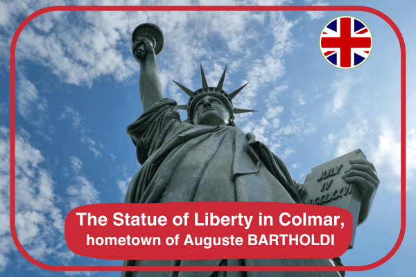 Discover the world's largest authentic copy of the Statue of Liberty in Colmar, Alsace France: A tribute to Auguste Bartholdi, a native son of the city.